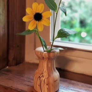 Artisan Handmade Wooden Enchanted Pick of the Day Twig Vase Minimalist